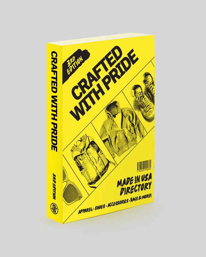 Crafted With Pride: A Directory of Made in USA Gear (3rd Edition) Book - grown&sewn