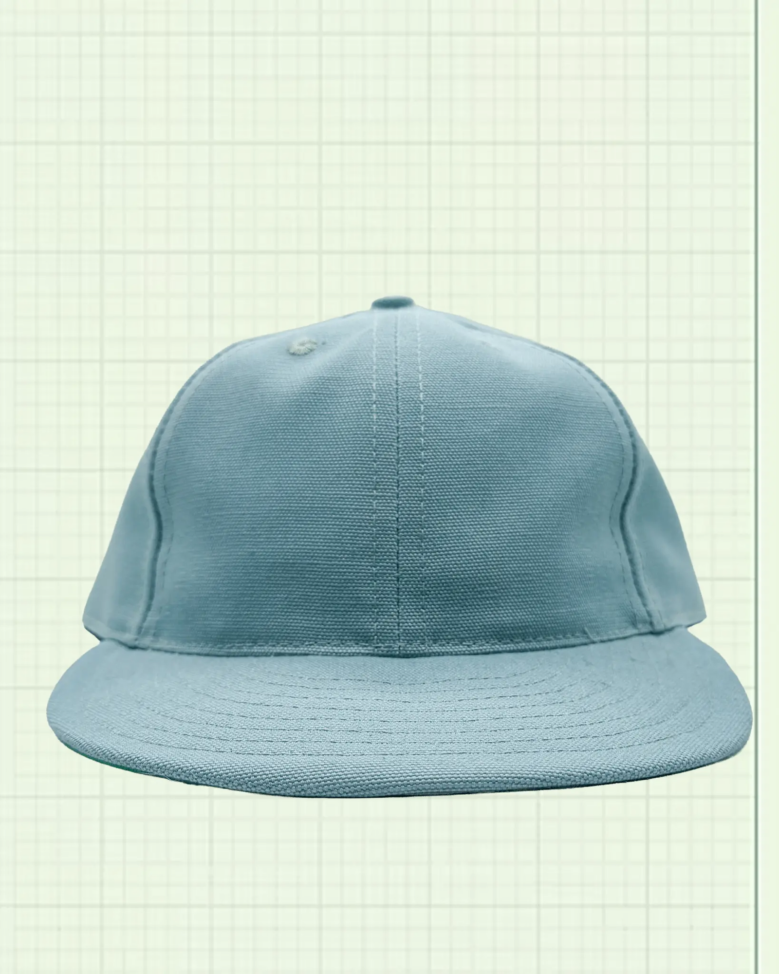 Soft Brim Ball Cap - American Canvas Plain Front - grown&sewn