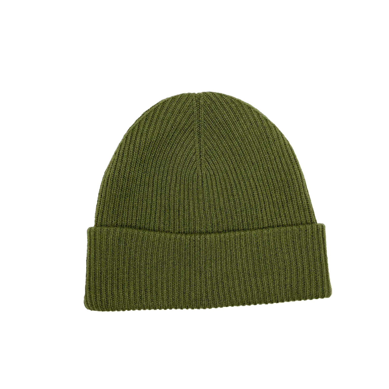 Merino Wool / Cashmere Beanie - Moss - grown&sewn