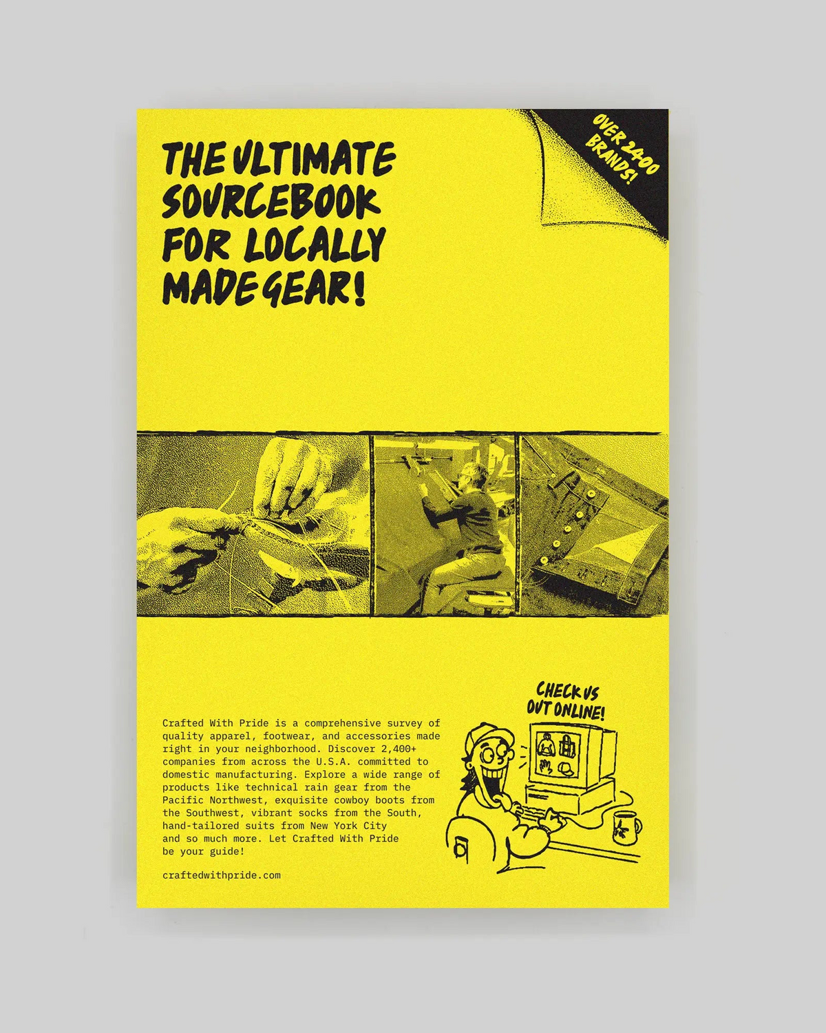 Crafted With Pride: A Directory of Made in USA Gear (3rd Edition) Book
