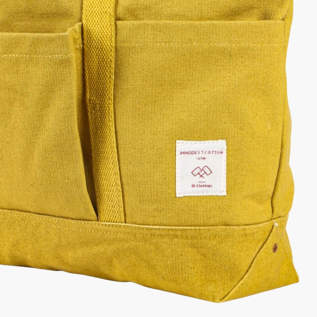 Construction Tote | Chartreuse - grown&sewn