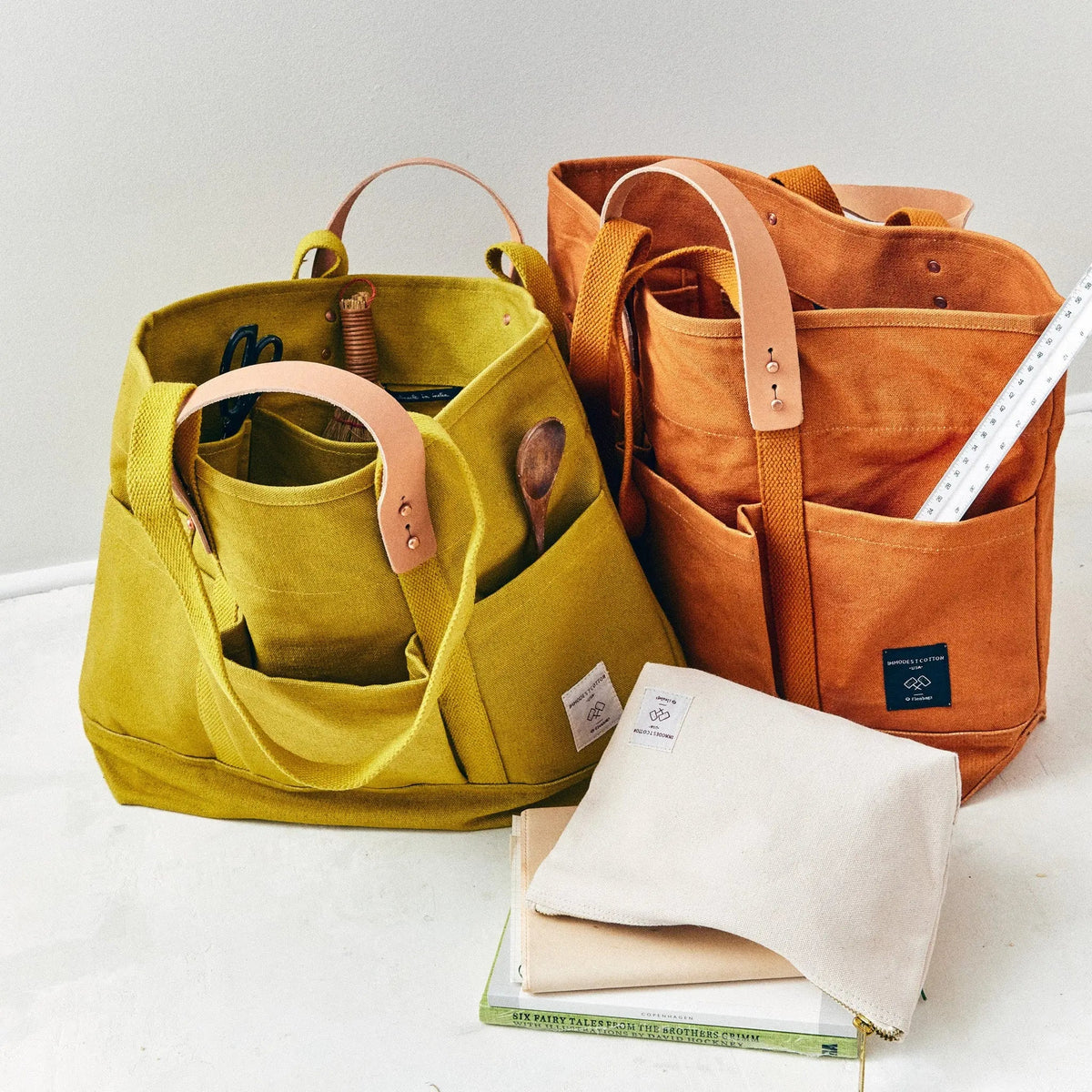 Construction Tote | Mustard Seed - grown&sewn