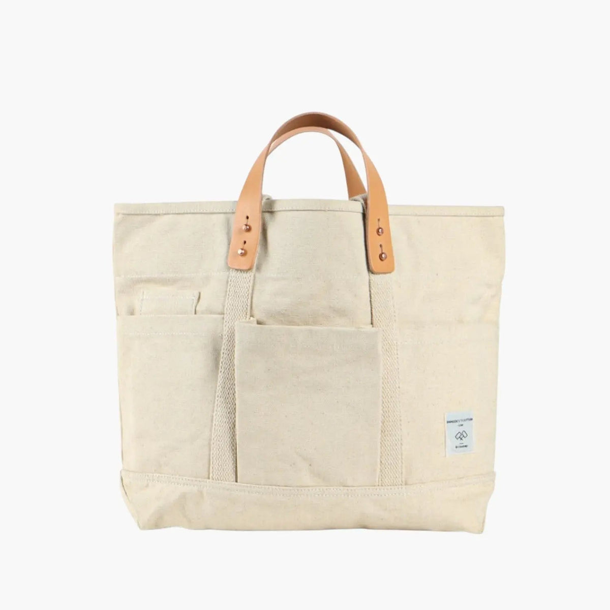 Construction Tote | Natural - grown&sewn