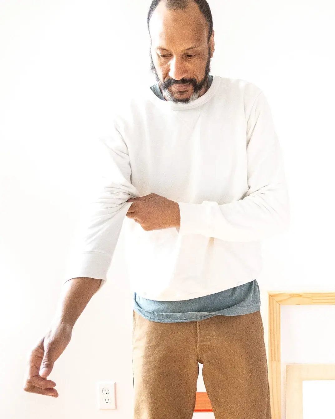 French Terry Sweatshirt - Natural - grown&sewn