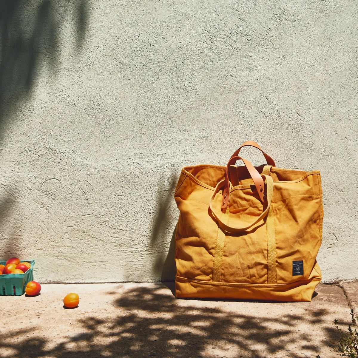 Large East West Tote | Mustard Seed - grown&sewn
