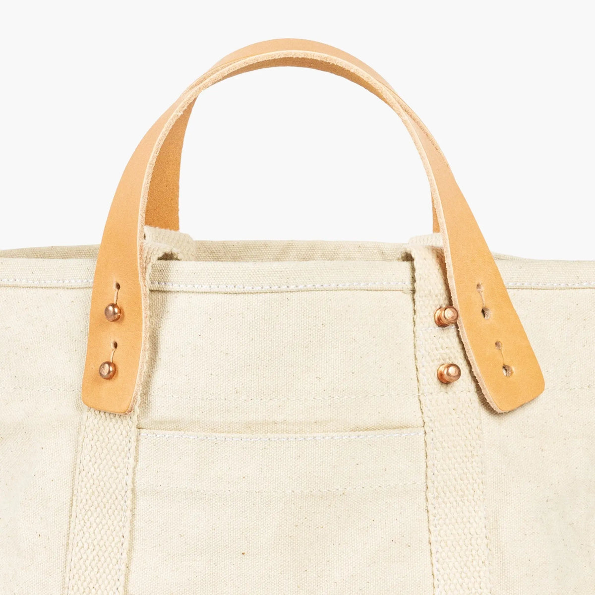 Lunch Tote | Natural - grown&sewn