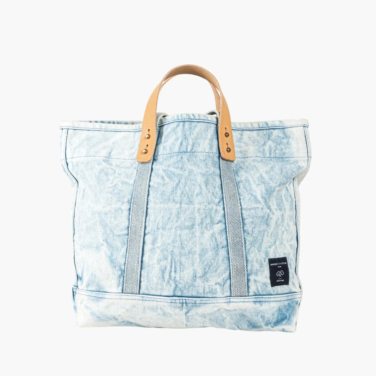 Small East West Tote | Acid wash - grown&sewn