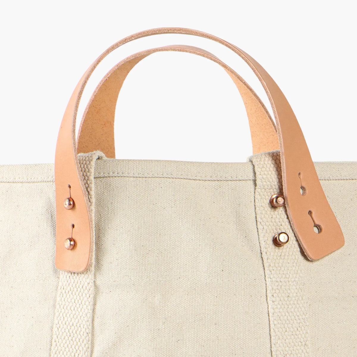 Small East West Tote | Natural - grown&sewn