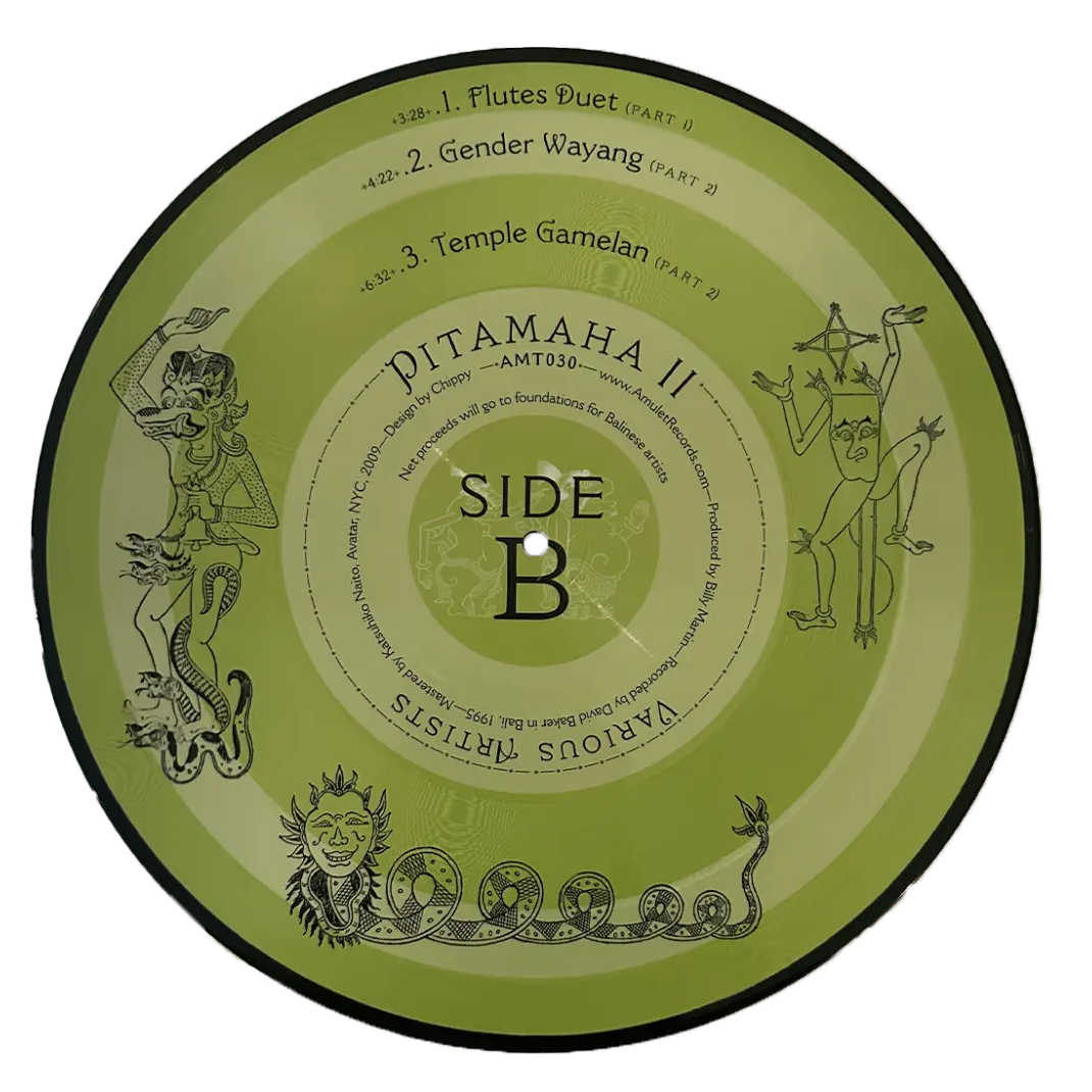 Various Artists - 'Pitamaha II' Vinyl Record picture disc - grown&sewn